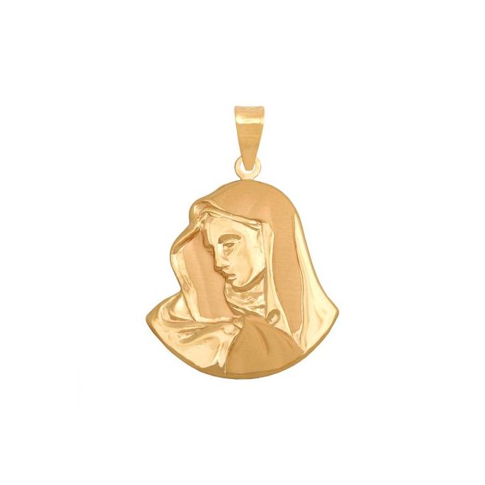 Złoty medalik Matka Boska REN-16537