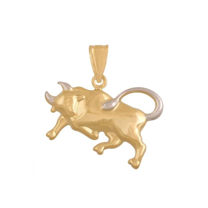 Złoty znak zodiaku byk figurka REN-19736