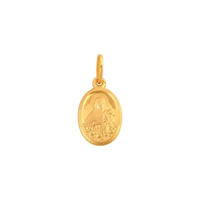 Złoty medalik Święta Teresa REN-48949