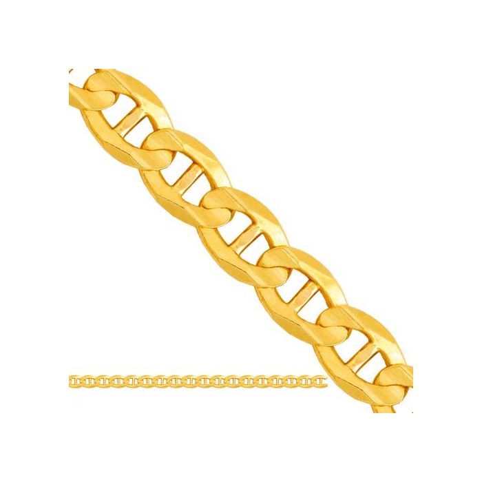 Złoty Łańcuszek Pełny Gucci Rodium 52678