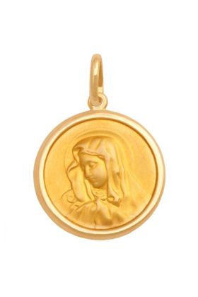 Złoty Medalik Matka Boska Bolesna Ren-28423