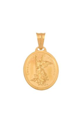 Złoty Medalik Święty Michał Archanioł Ren-51903
