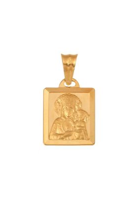 Złoty Medalik Matka Boska Częstochowska REN-52288