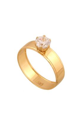 Złoty Pierścionek Zaręczynowy Ren-58138