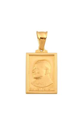 Złoty Medalik św.Jan Paweł 2 Ren-58343