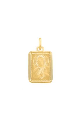 Złoty Medalik Matka Boska REN-58863