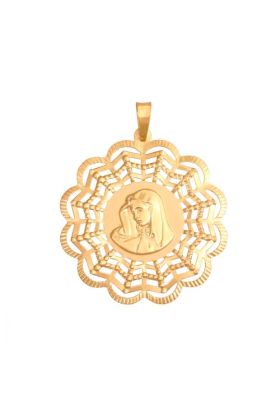 Złoty Medalik Matka Boska REN-21478