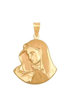 Złoty Medalik Matka Boska REN-21982