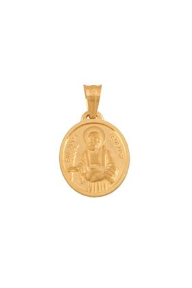 Złoty medalik Rodium 18341