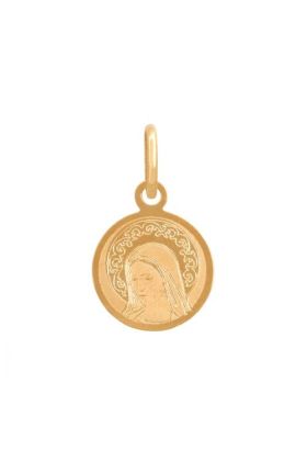 Złoty medalik Matka Boska REN-22972