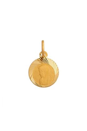 Złoty medalik Matka Boska REN-28900
