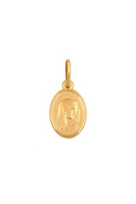 Złoty medalik Rodium 29056