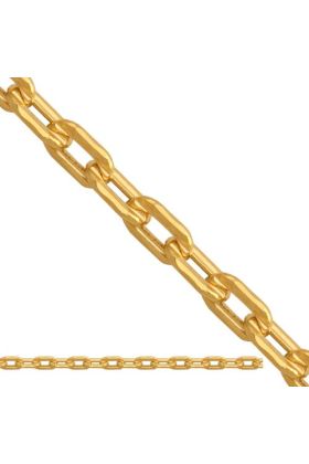 Złoty łańcuszek Brilantata dmuchany REN-35495